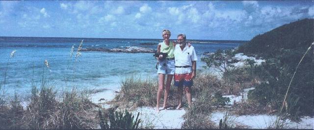 The Moore's in the Exuma Islands